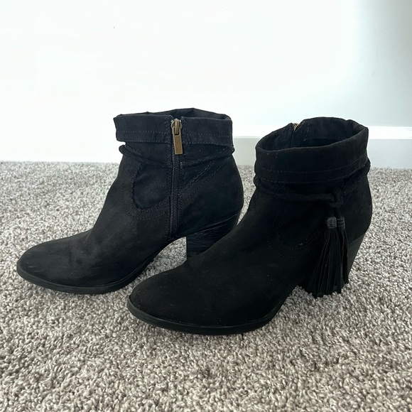 Black Ankle Booties - Picture 2 of 7